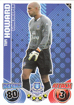 Tim Howard Everton 2010/11 Topps Match Attax #127